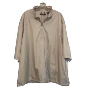 Golf America Short Sleeve Mesh Lined 1/4 Zip Windshirt XXL